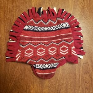 Toddler Mohawk Style EarFlap Winter Hat EUC